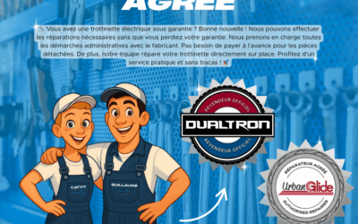 Réparateur agréé DUALTRON et URBANGLIDE à Monteux